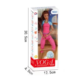 Doll Yoga Sport Figure Mini Wear Clothes DIY Kids Toys Fast Shipping Items For Children Girls DIY Game Holiday Birthday Present
