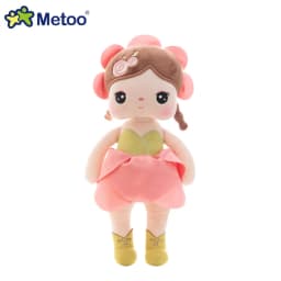 Metoo Doll Plush Toys For Girls Baby Linda kawaii Flower Fairy Angela For Children Kid Christmas Birthday Gift hot sale