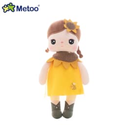 Metoo Doll Plush Toys For Girls Baby Linda kawaii Flower Fairy Angela For Children Kid Christmas Birthday Gift hot sale