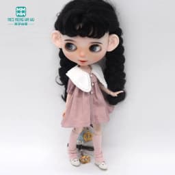 Fashion New Dress for Blyth Doll Azone OB23 OB24 Doll Accessories Girls Gifts