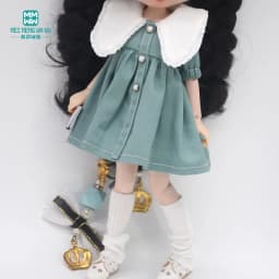 Fashion New Dress for Blyth Doll Azone OB23 OB24 Doll Accessories Girls Gifts