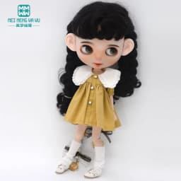 Fashion New Dress for Blyth Doll Azone OB23 OB24 Doll Accessories Girls Gifts