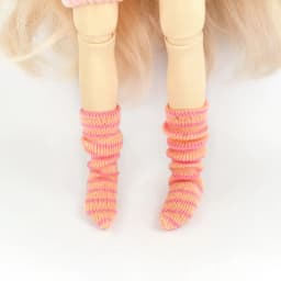 New Blyth Doll Fashion Striped Socks Multiple Colors for Ymy Licca Azones Ob24 22 Fr 19 Joint Body Doll Accessories