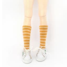 New Blyth Doll Fashion Striped Socks Multiple Colors for Ymy Licca Azones Ob24 22 Fr 19 Joint Body Doll Accessories