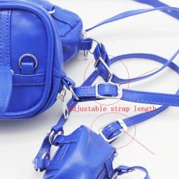1PC Handmade Doll Crossbody Bag For 1/6 1/8 BJD Pure Color Shoulder Bags Mini Handbag Kid Toy 15cm/20cm Cotton Doll Accessories