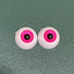 2 Pairs 12mm/14mm Eyeball DIY Toy Eye Plush Animal Eye Accessories Doll Eyeball BJD Eyes