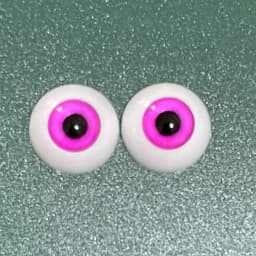 2 Pairs 12mm/14mm Eyeball DIY Toy Eye Plush Animal Eye Accessories Doll Eyeball BJD Eyes