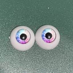 2 Pairs 12mm/14mm Eyeball DIY Toy Eye Plush Animal Eye Accessories Doll Eyeball BJD Eyes