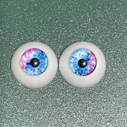 2 Pairs 12mm/14mm Eyeball DIY Toy Eye Plush Animal Eye Accessories Doll Eyeball BJD Eyes