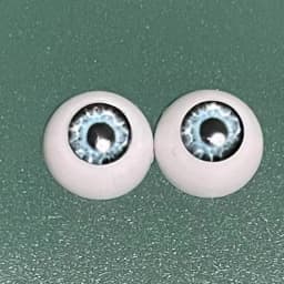 2 Pairs 12mm/14mm Eyeball DIY Toy Eye Plush Animal Eye Accessories Doll Eyeball BJD Eyes