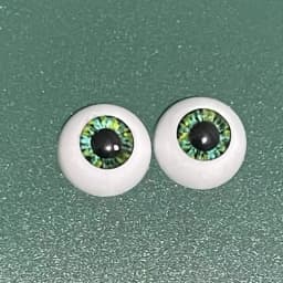 2 Pairs 12mm/14mm Eyeball DIY Toy Eye Plush Animal Eye Accessories Doll Eyeball BJD Eyes
