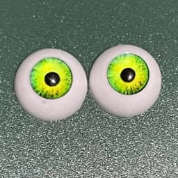 2 Pairs 12mm/14mm Eyeball DIY Toy Eye Plush Animal Eye Accessories Doll Eyeball BJD Eyes