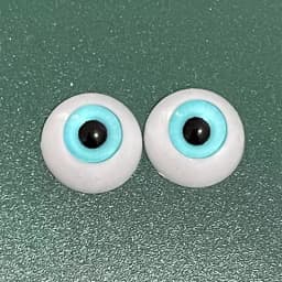 2 Pairs 12mm/14mm Eyeball DIY Toy Eye Plush Animal Eye Accessories Doll Eyeball BJD Eyes