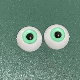 2 Pairs 12mm/14mm Eyeball DIY Toy Eye Plush Animal Eye Accessories Doll Eyeball BJD Eyes