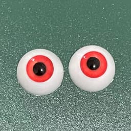 2 Pairs 12mm/14mm Eyeball DIY Toy Eye Plush Animal Eye Accessories Doll Eyeball BJD Eyes