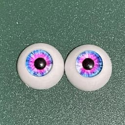 2 Pairs 12mm/14mm Eyeball DIY Toy Eye Plush Animal Eye Accessories Doll Eyeball BJD Eyes