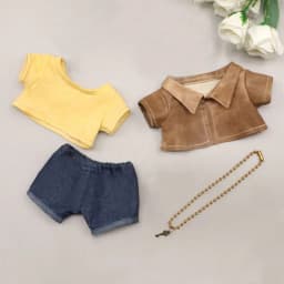 Handmade Jacket Pants Suits For 20cm Cotton Dolls Coat Outfits Fashion T-shirt Clothes Shoes For idol EXO Dolls Accessories