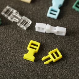 20Pcs Plastic Mini Release Buckles For Miniature Bag Doll Backpack Paracord Bracelet DIY Dog Collar Strap Webbing Outdoor Camp
