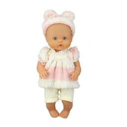 3pcs In 1, New Doll Clothes Suit Wear For 32cm Nenuco Doll, 13inch Doll Clothes And Accessories