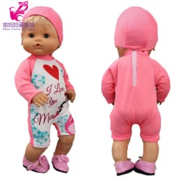 40cm Baby Doll Clothes Rompers For Nenuco Ropa Y Su Hermanita Doll Raincoat