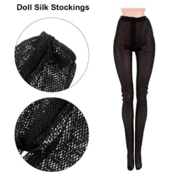 Doll Silk Stockings Mini Fishnet Tights Dolls Accessories Miniature Pantyhose Toys Panty hose Elastic leggings Bottoms Socks