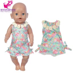 43 Cm Baby Doll Clothes Dress Waist Coat 17 Inch Reborn Dolls Outfit Wear Toys Outfit