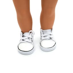 7cm Sneakers Fits 18Inch American Girl Doll, 17inch 43cm Baby Doll Shoes, 45cm Our Generation Girl Doll Accessories