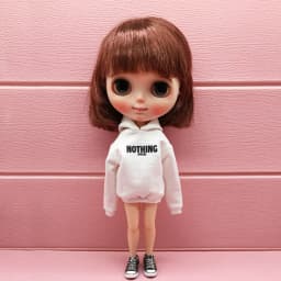 New Design Handmade Blythe Clothes Long Sleeve Hoodie Coat Suitable for Blyth, OB24, Azone,Pullip 1/6 Doll accessories