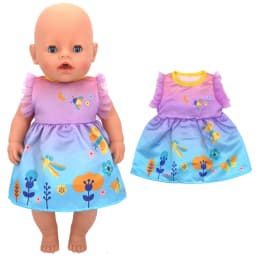 Doll Clothes for 43cm New Born Baby Toys Winter Jacket 18" Girl Doll Outfits Shoes
