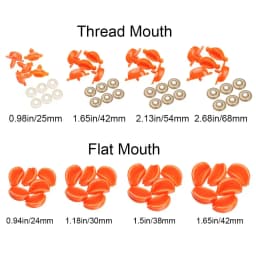 10PCS Multi Size Knitting Toy Gift DIY Craft Duck Safety Mouth Dolls Accessories Animal Puppet Making Handmade Material