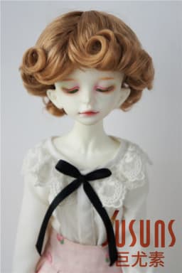 【JUSUNS】JD369 1/8 1/6 1/4 1/3 YOSD MSD SD DOD Unisex Cupid Curl Synthetic Mohair BJD Wig OB 6-7inch 7-8inch 8-9inch Doll Hair