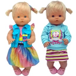Nenuco Doll Jacket Set for 40cm Baby Dolls Clothes Toys Wear Children Girl Gifts