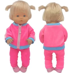 Nenuco Doll Jacket Set for 40cm Baby Dolls Clothes Toys Wear Children Girl Gifts