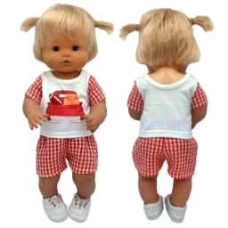 Nenuco Doll Jacket Set for 40cm Baby Dolls Clothes Toys Wear Children Girl Gifts