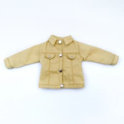 1/6 Bjd Dolls Fashion Denim Jacket Clothes Doll Cute Fisherman's Hat Doll Outfit Pink Jacket For 30cm Doll, 12inch Yosd Msd Doll