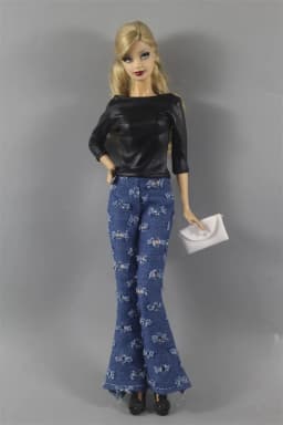 Handmade T-shirt Skirt Shorts Pants Outfit for 11.5 inch 30cm Doll Many Style for Choice Gifts for Baby Doll Accessories