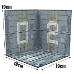 1/12 Japanese Scene PVC Background Doll House Suitable for obj 11 Chinese Style Dollhouse Room Hand Soldier Scene Accessories
