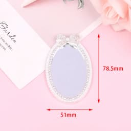1/12 Dollhouse Miniature Frame Accessories Furniture Miniature Mirror Wall Room Mirror Doll House Mirror 28 STYLES