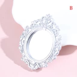1/12 Dollhouse Miniature Frame Accessories Furniture Miniature Mirror Wall Room Mirror Doll House Mirror 28 STYLES