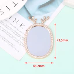 1/12 Dollhouse Miniature Frame Accessories Furniture Miniature Mirror Wall Room Mirror Doll House Mirror 28 STYLES