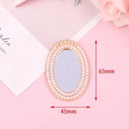 1/12 Dollhouse Miniature Frame Accessories Furniture Miniature Mirror Wall Room Mirror Doll House Mirror 28 STYLES