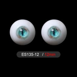 BJD Eyes Resin Eyeball ES133 ES140 12mm Handscraft Colourful Doll Accessories 1/3 1/4 1/6 for Fairyland Minifee Iplehouse
