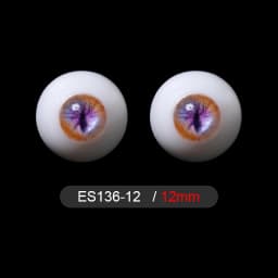 BJD Eyes Resin Eyeball ES133 ES140 12mm Handscraft Colourful Doll Accessories 1/3 1/4 1/6 for Fairyland Minifee Iplehouse