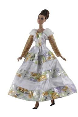 Handmade BABI Doll Clothes Dress Gown for 11.5 inch 30cm Doll Clothes Many Style Gifts for BABI Doll Accessories #01