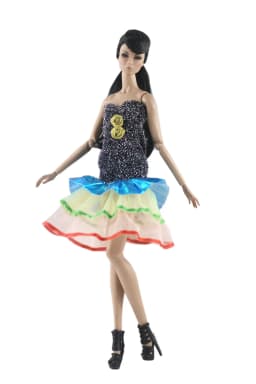 Handmade BABI Doll Clothes Dress Gown for 11.5 inch 30cm Doll Clothes Many Style Gifts for BABI Doll Accessories #01