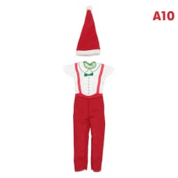 Fashion Christmas Dress Outfit Hats for 11 inch 30cm Doll Clothes Accessories