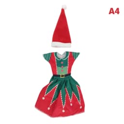Fashion Christmas Dress Outfit Hats for 11 inch 30cm Doll Clothes Accessories