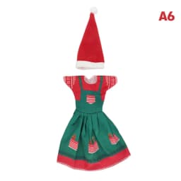 Fashion Christmas Dress Outfit Hats for 11 inch 30cm Doll Clothes Accessories
