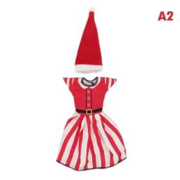 Fashion Christmas Dress Outfit Hats for 11 inch 30cm Doll Clothes Accessories