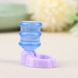 1/12 Dollhouse Mini Pet Water Dispenser Model Furniture Accessories For Doll House Decor Ornaments Kids Pretend Play Toys